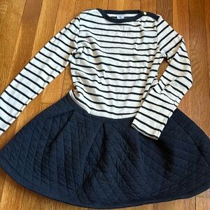 Petite Bateau sweater dress (size 10)